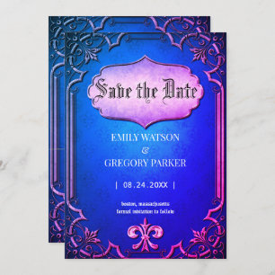  Vintage background Save The Date