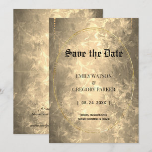  Vintage background Save The Date