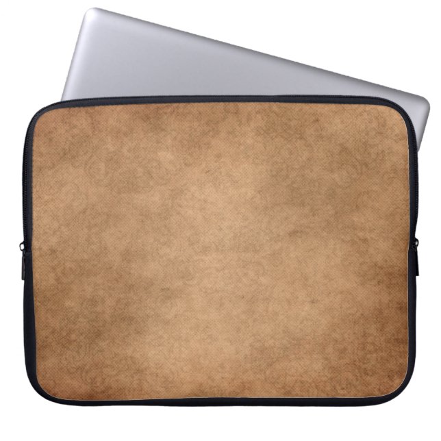 Vintage background texture template laptop sleeve (Front)