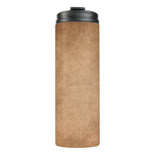 Vintage background texture template thermal tumbler