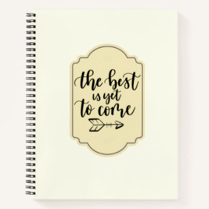Vintage Badge Bold Notebook Journal