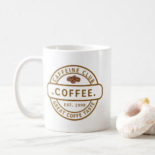 Vintage Badge Simple Coffee Lover Coffee Mug 