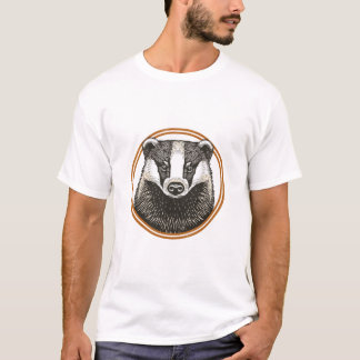 Vintage Badger Badge T-Shirt