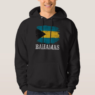 Vintage Bahamas Flag For Bahamian Hoodie