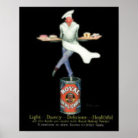 Vintage Baker Advertising Art