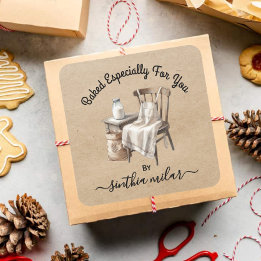 Vintage Baking theme Baked by YOU Gift Tags