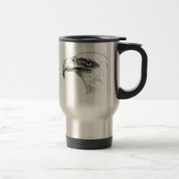 Vintage Bald Eagle Bird Head Personalised Eagles