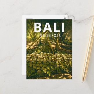 Vintage Bali Postcard – Trunyan Skull Cemetery