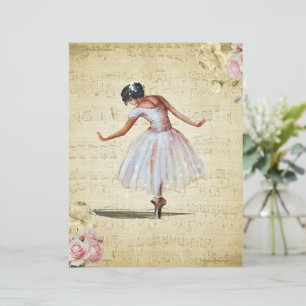 Vintage ballerina