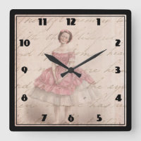 Vintage Ballerina Girl in a Pink Tutu