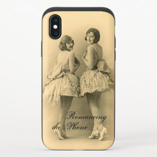 Vintage Ballerinas iPhone XS Slider Case Funny