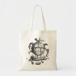 Vintage Balloon Tote Bag
