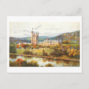 Vintage Balmoral Castle, Scotland, Postcard