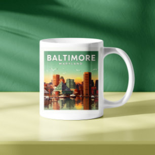 Vintage Baltimore Maryland Coffee Mug
