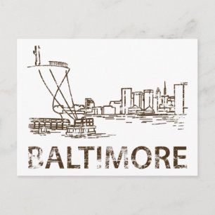 Vintage Baltimore Postcard
