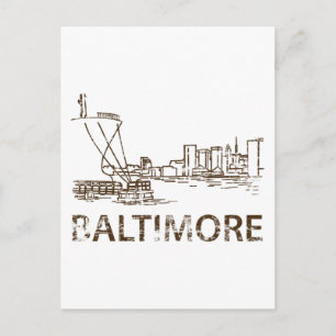 Vintage Baltimore Postcard