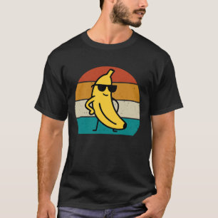 Vintage Banana Novelty Fun for Men Women Kids T-Shirt