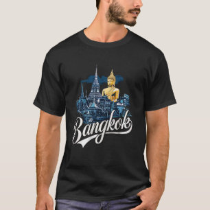 Vintage Bangkok City Thailand Asia Culture Souveni T-Shirt