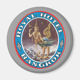 Vintage Bangkok Thailand Magnet