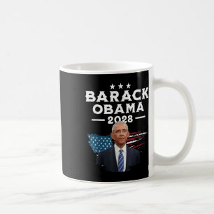 Vintage Barack Obama For President 2028 - Obama 28 Coffee Mug