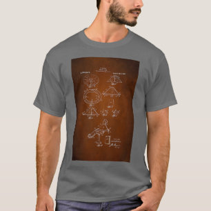 Vintage Barber Apron Patent 1918 T-Shirt