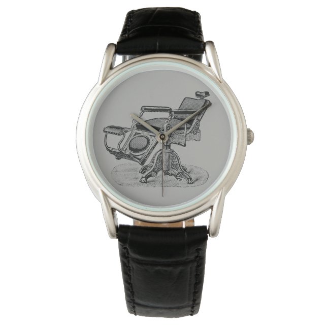 Vintage Barber Chair Watch (Front)