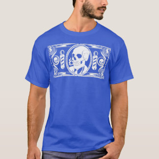 Vintage Barber Dollar Mafia Inspired Skull For Bar T-Shirt