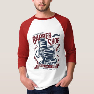 Vintage Barber Shop T-Shirt