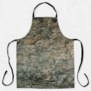 Vintage bark wood backgroundabstract, graphic deco apron