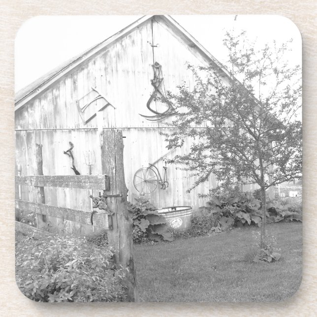 Vintage Barn Coaster (Front)