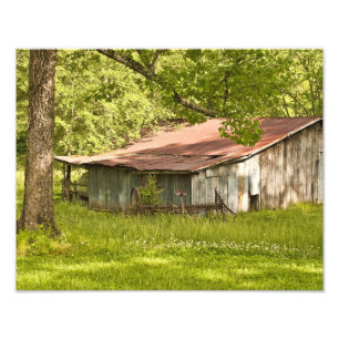 Vintage Barn in Spring Green - Tennessee Photo Print