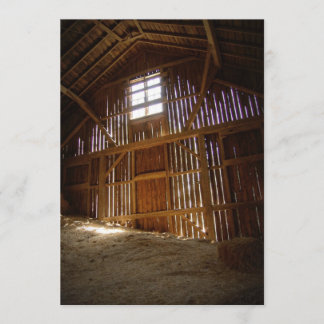 Vintage Barn Invitation
