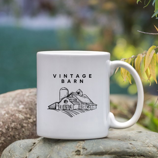Vintage Barn | Rustic Farmhouse Country Style Coffee Mug (Creator Uploaded)