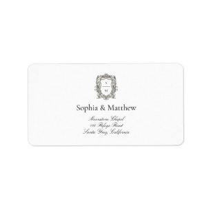 Vintage Baroque Fine Art Renaissance Minimal Label