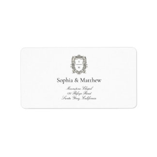 Vintage Baroque Fine Art Renaissance Minimal Label