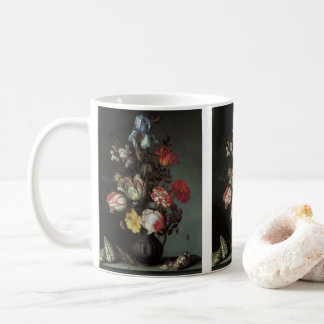 Vintage Baroque Flowers by Balthasar van der Ast Coffee Mug
