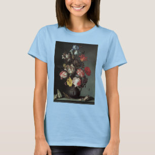 Vintage Baroque Flowers by Balthasar van der Ast T-Shirt