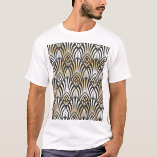 Vintage Baroque: Ornamental Seamless Pattern T-Shirt