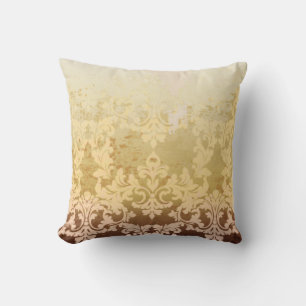 Vintage baroque pattern, ornamental luxury. cushion