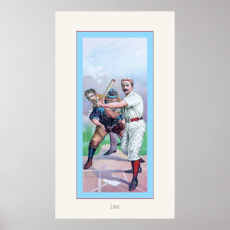 Vintage Baseball ~ 1885 Poster