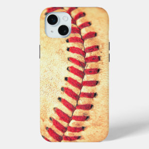 Vintage baseball ball iPhone 15 mini case