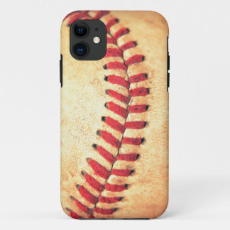 Vintage baseball ball iPhone 11 case