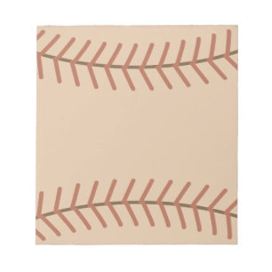 Vintage Baseball Binder Notepad 