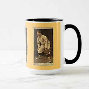 Vintage Baseball Card: Roger Bresnahan, Cardinals Mug