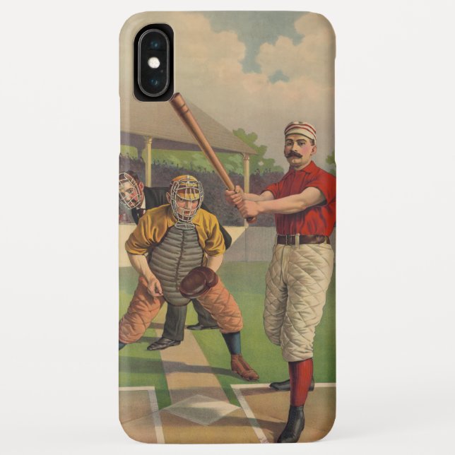 Vintage Baseball Case-Mate iPhone Case (Back)