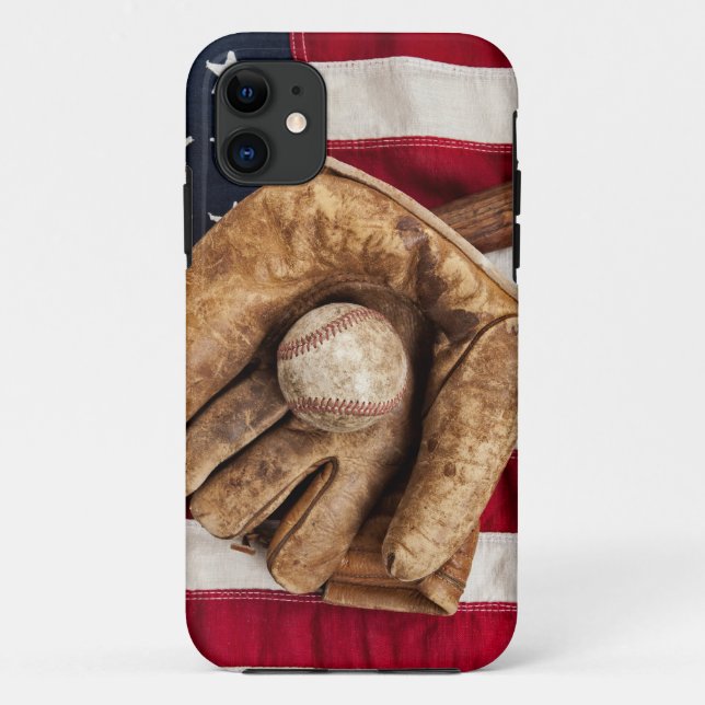 Vintage Baseball Case-Mate iPhone Case (Back)