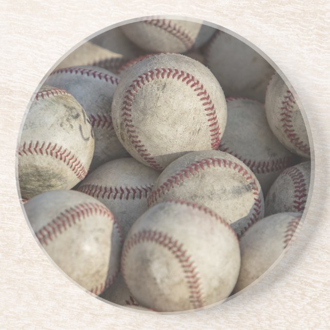 Vintage Baseball Coaster (Front)