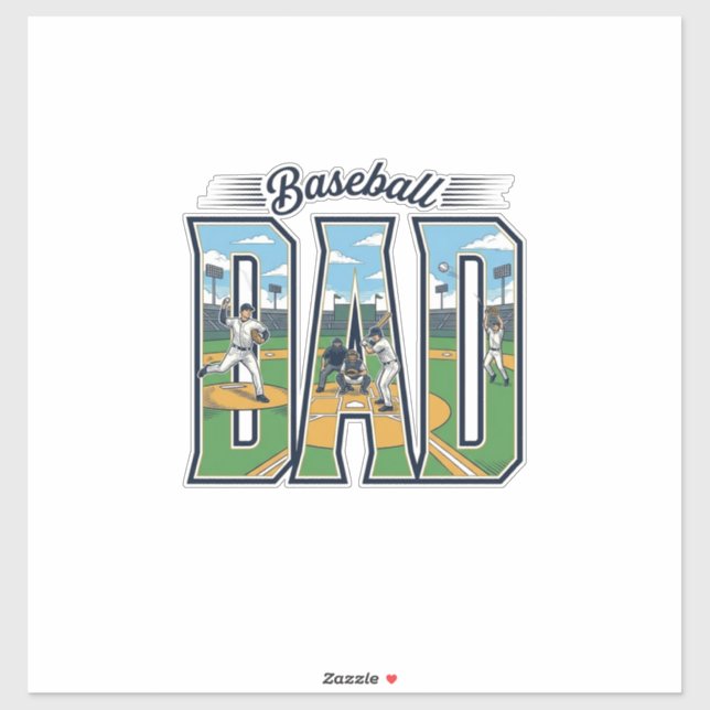 Vintage Baseball Dad Engraved Letter Shirt Design_ (Sheet)