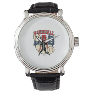 Vintage Baseball Dad Shirt Design_1 Watch