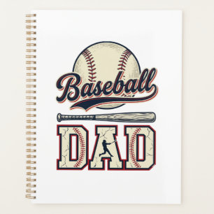 Vintage Baseball Dad Vector Shirt Design_1 Planner